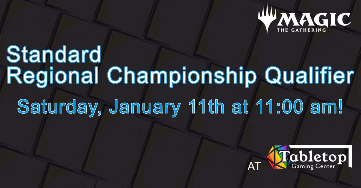 Standard Regional Championship Qualifier