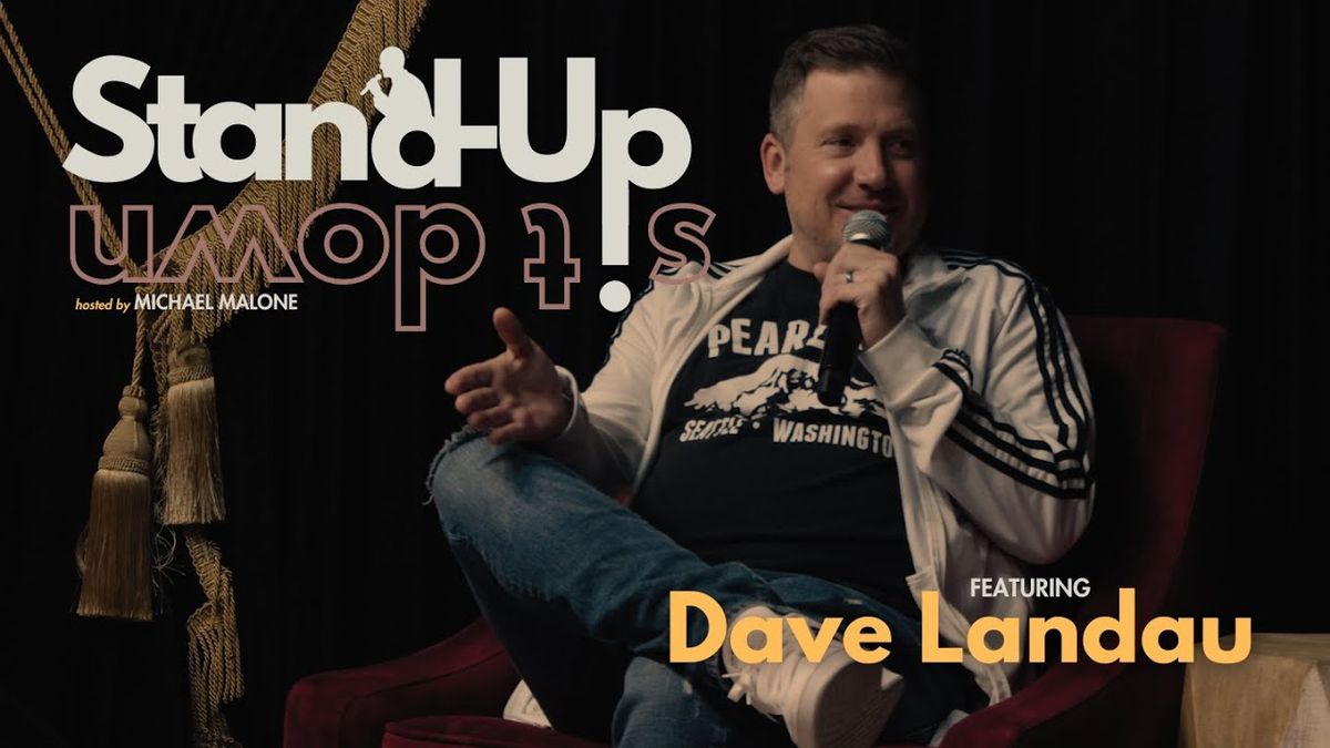 Brad Garrett with Dave Landau