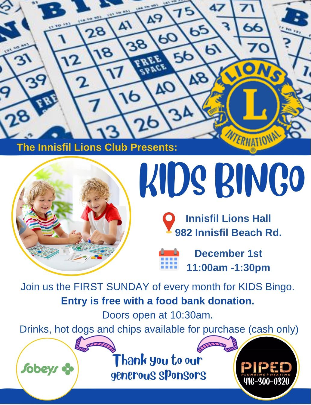 Kids Bingo!!!