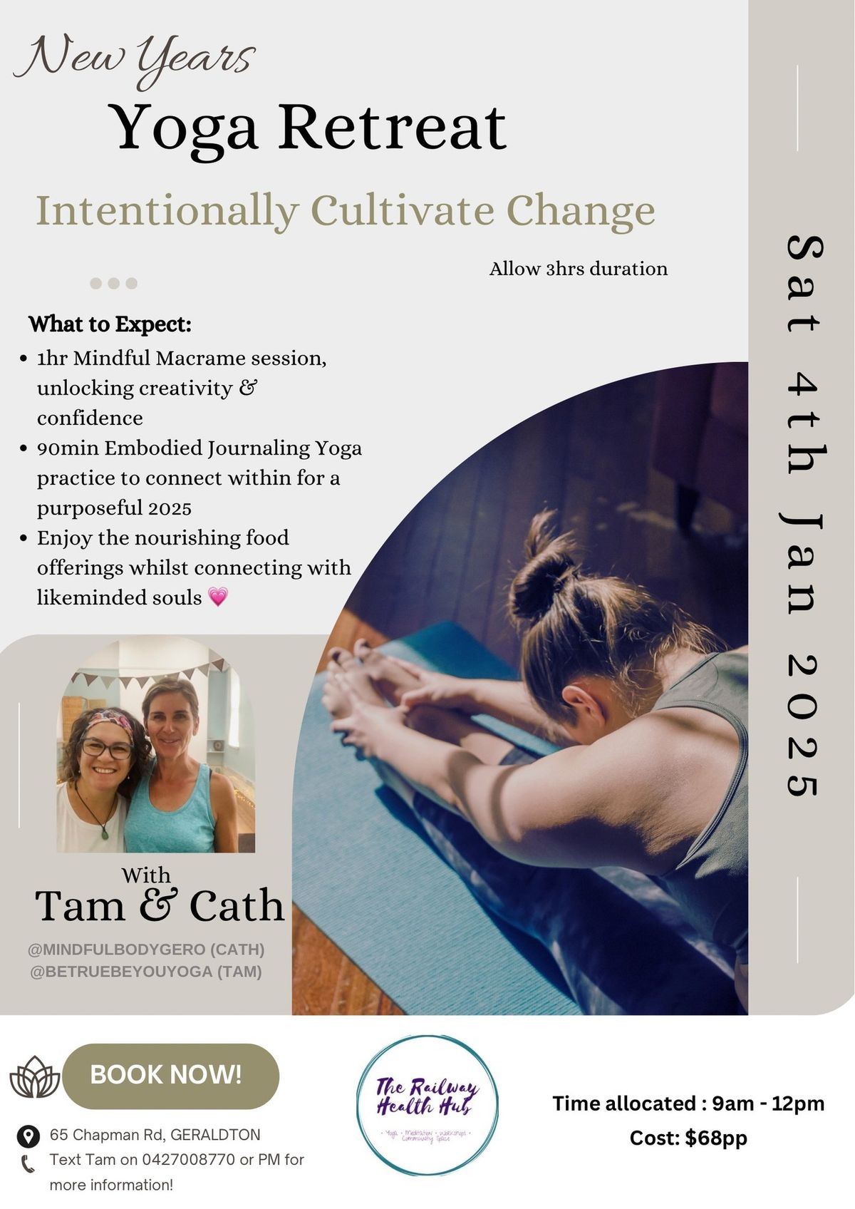 New Years Yoga Retreat - Intentionally Cultivating change