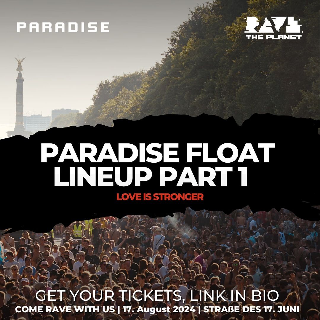 Paradise Rave The Planet Float