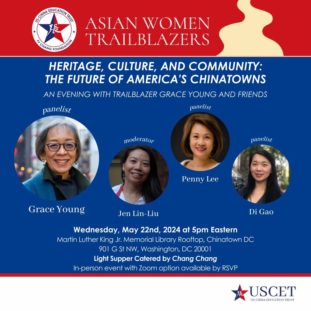 The Future of America\u2019s Chinatowns: An Evening with Trailblazer Grace Young and Friends
