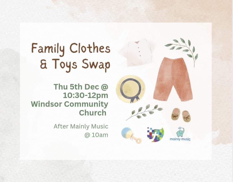 Family Clothes and Toys Swap