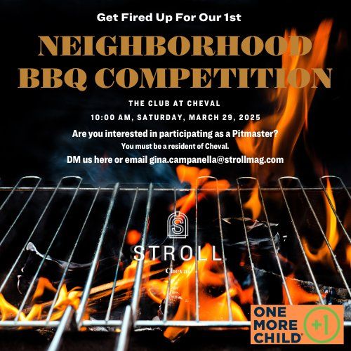 Cheval's First-Ever Neighborhood BBQ Competition