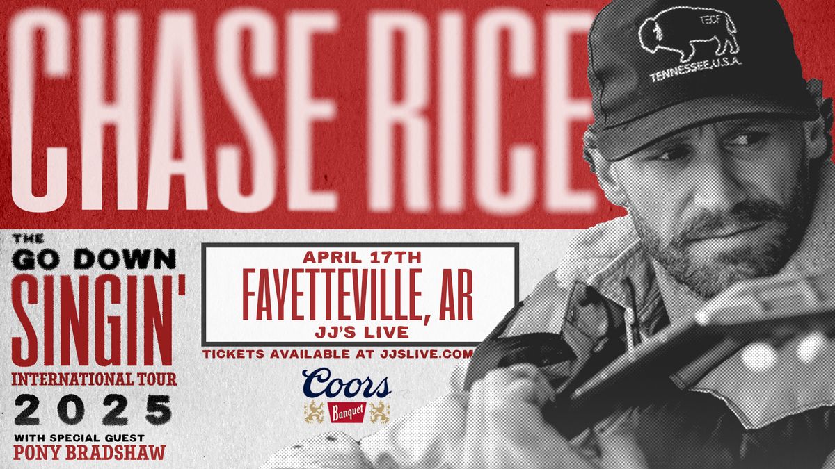 Chase Rice Go Down Singin' International Tour at JJ's Live