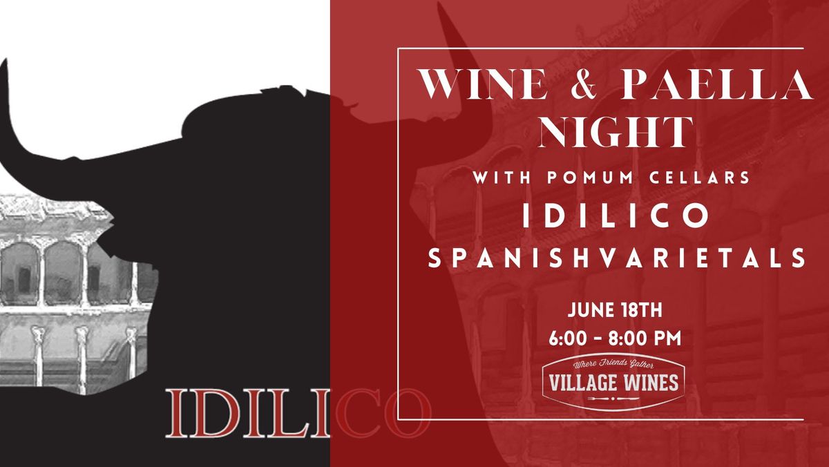 Wine & Paella Night at Village Wines
