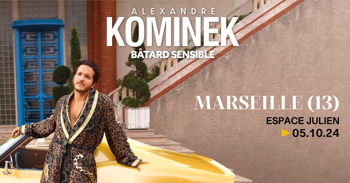 Alexandre Kominek "B\u00e2tard sensible" \u00e0 MARSEILLE (13)