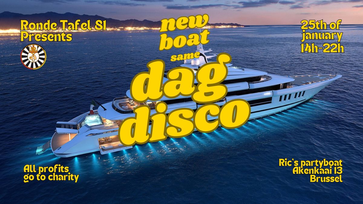 DagDisco **on a boat**