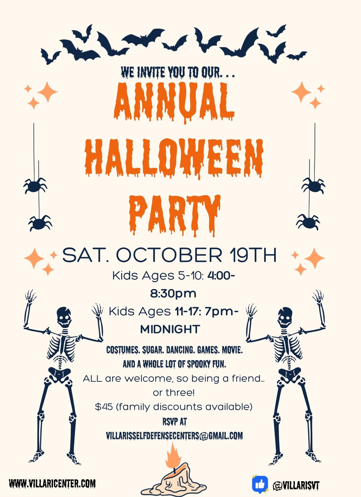 Annual Halloween Party! \ud83c\udf83 