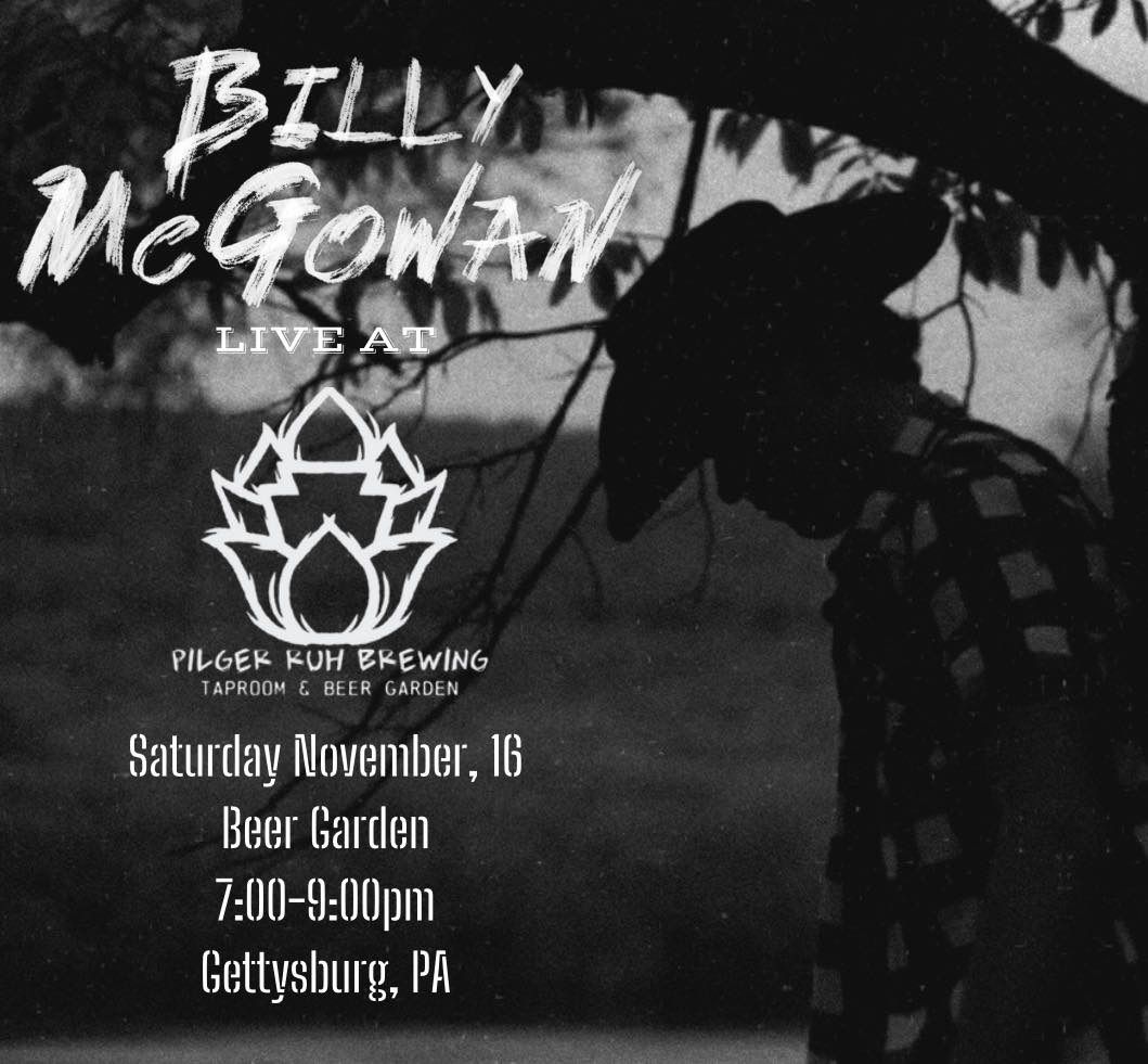 Billy McGowan Live in Gettysburg