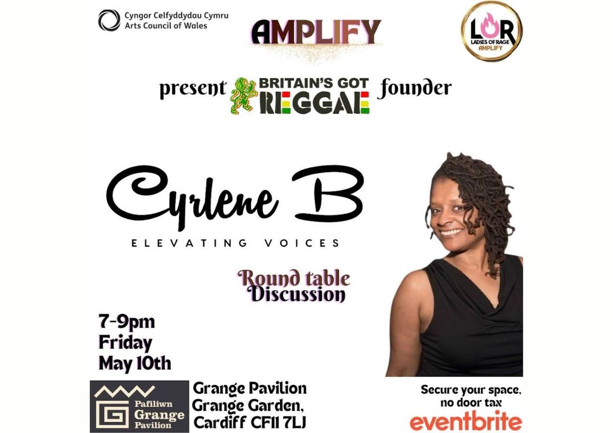 Elevating voices with Cyrlene B - everyone welcome