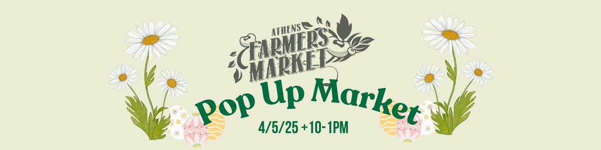 April Pop Up Market