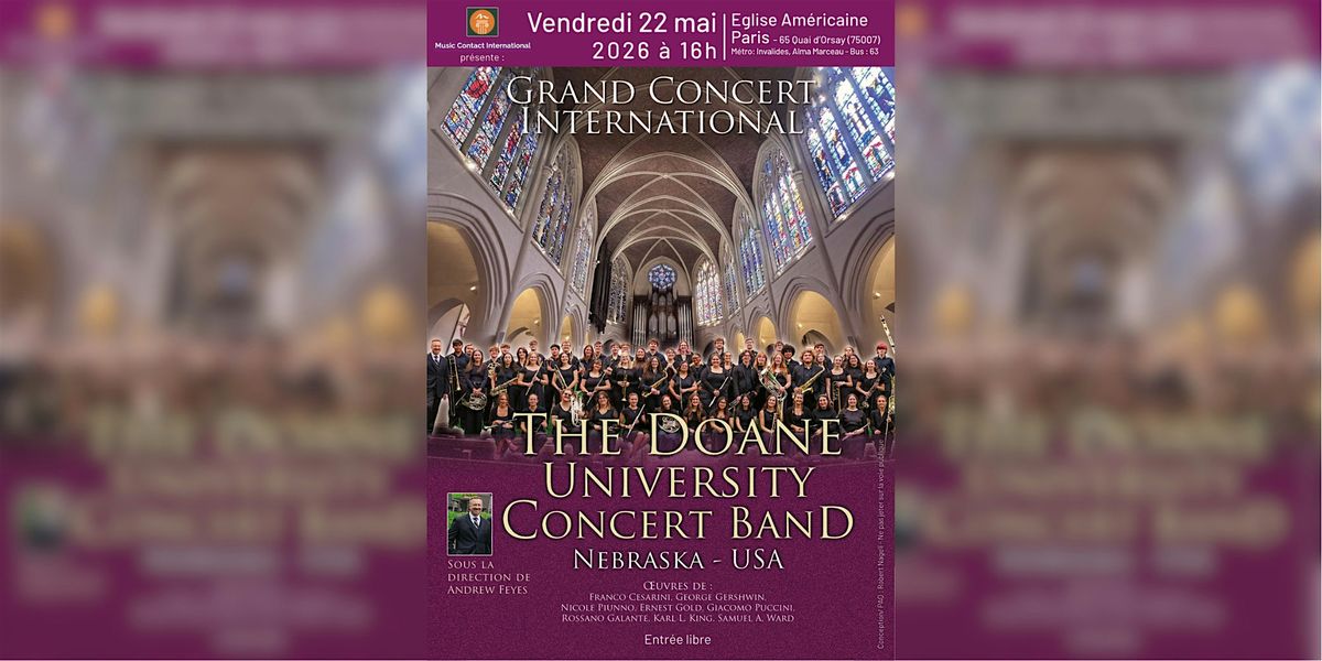 Un grand orchestre am\u00e9ricain \u00e0 l\u2019American Church