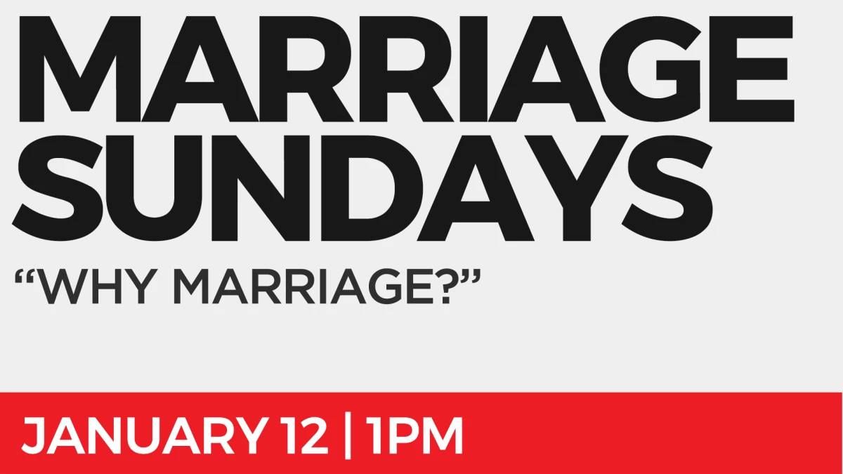 Marriage Sundays