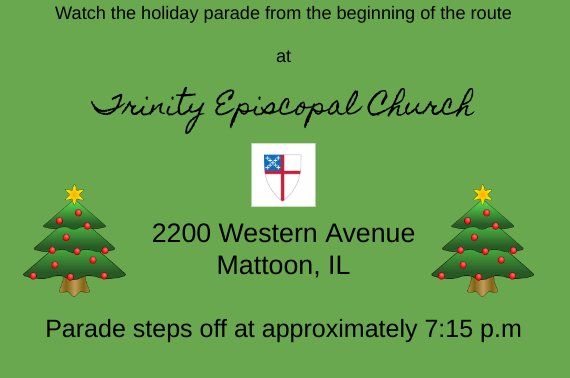 Watch the holiday parade from the beginning of the route!