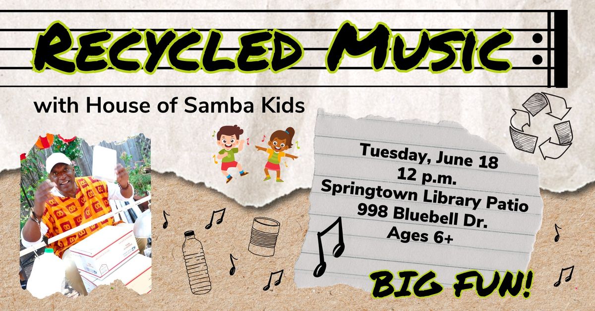 Recycled Music with House of Samba Kids