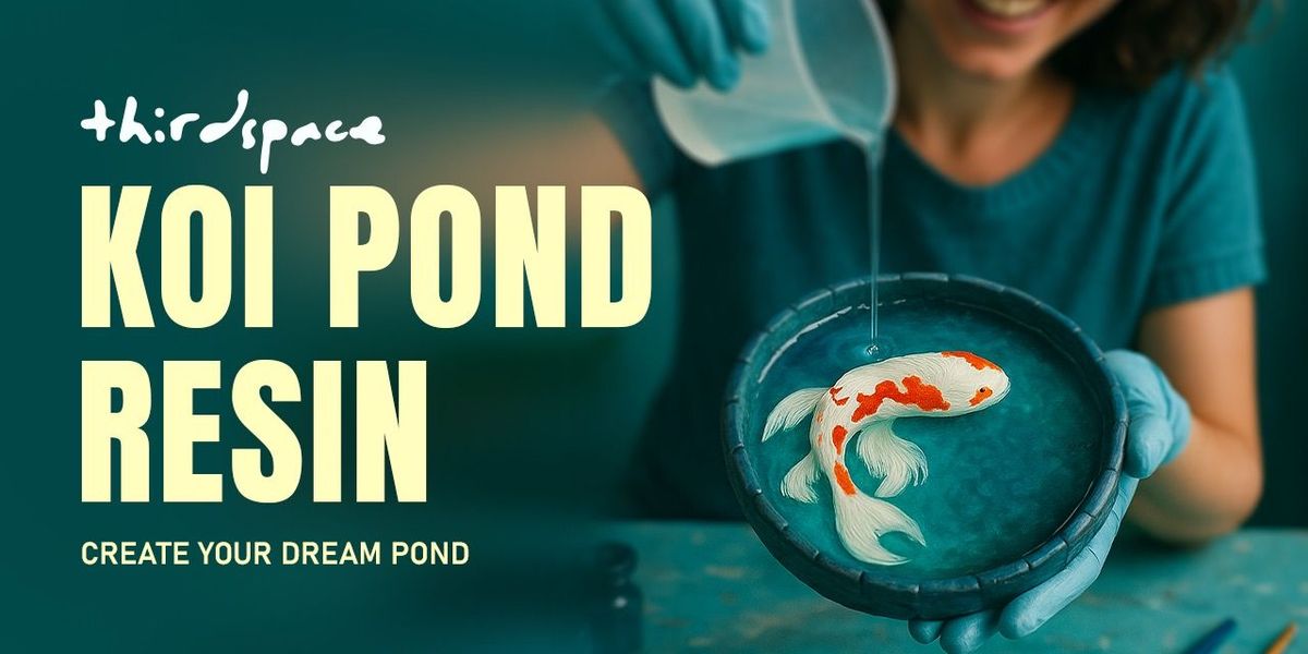 Koi Pond Resin Workshop