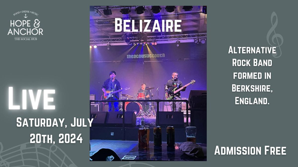 Live Saturday night music - featuring Belizaire!