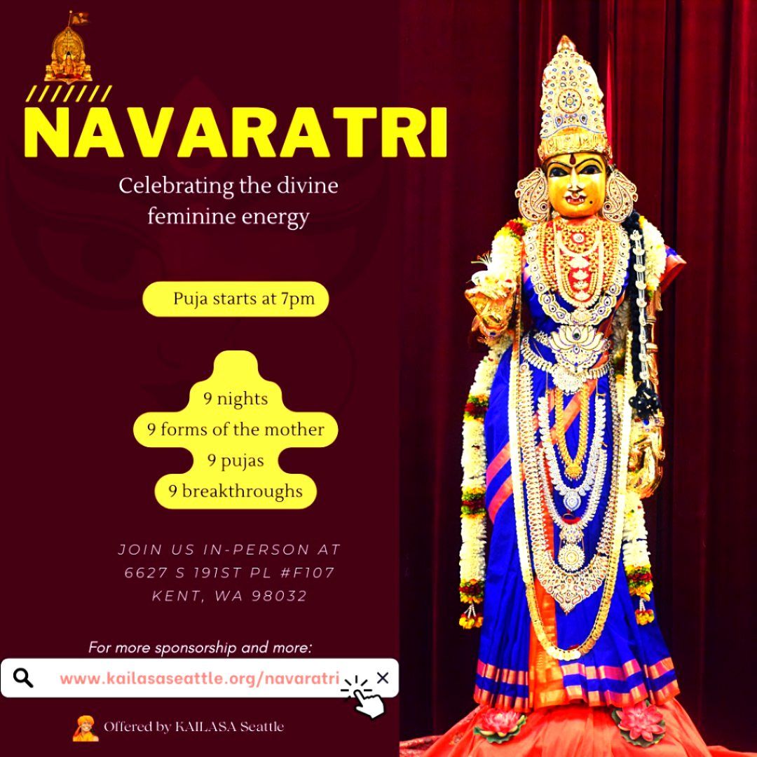 2024 Navaratri Celebration - Oct 03 to 12, 2024