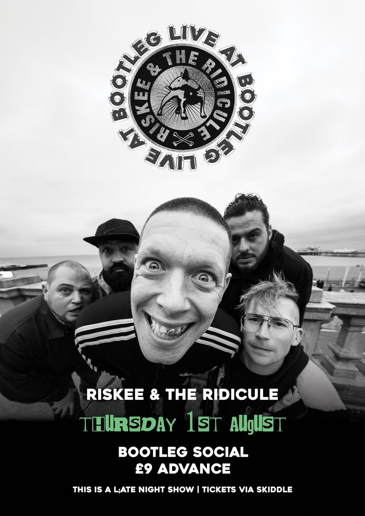 Rebellion Fringe ft. Riskee & The Ridicule at Bootleg Social, Blackpool
