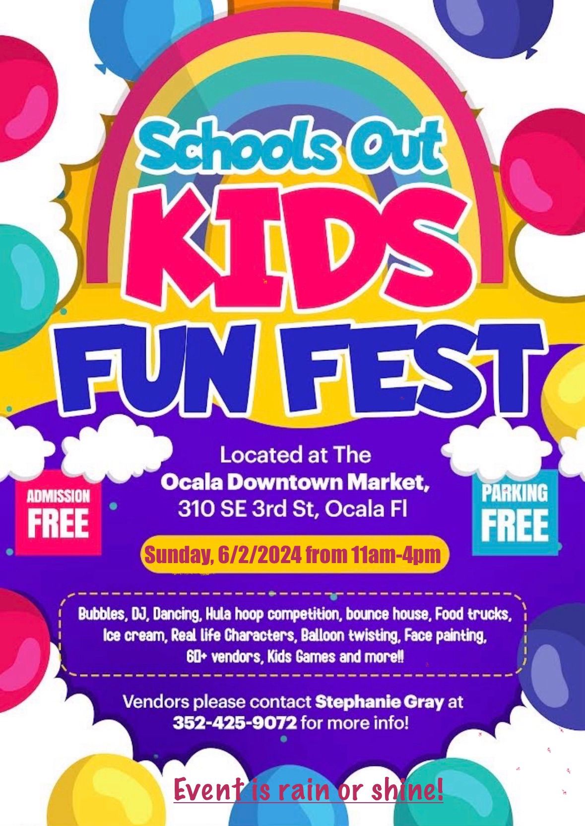 Schools Out Kids Fun Fest