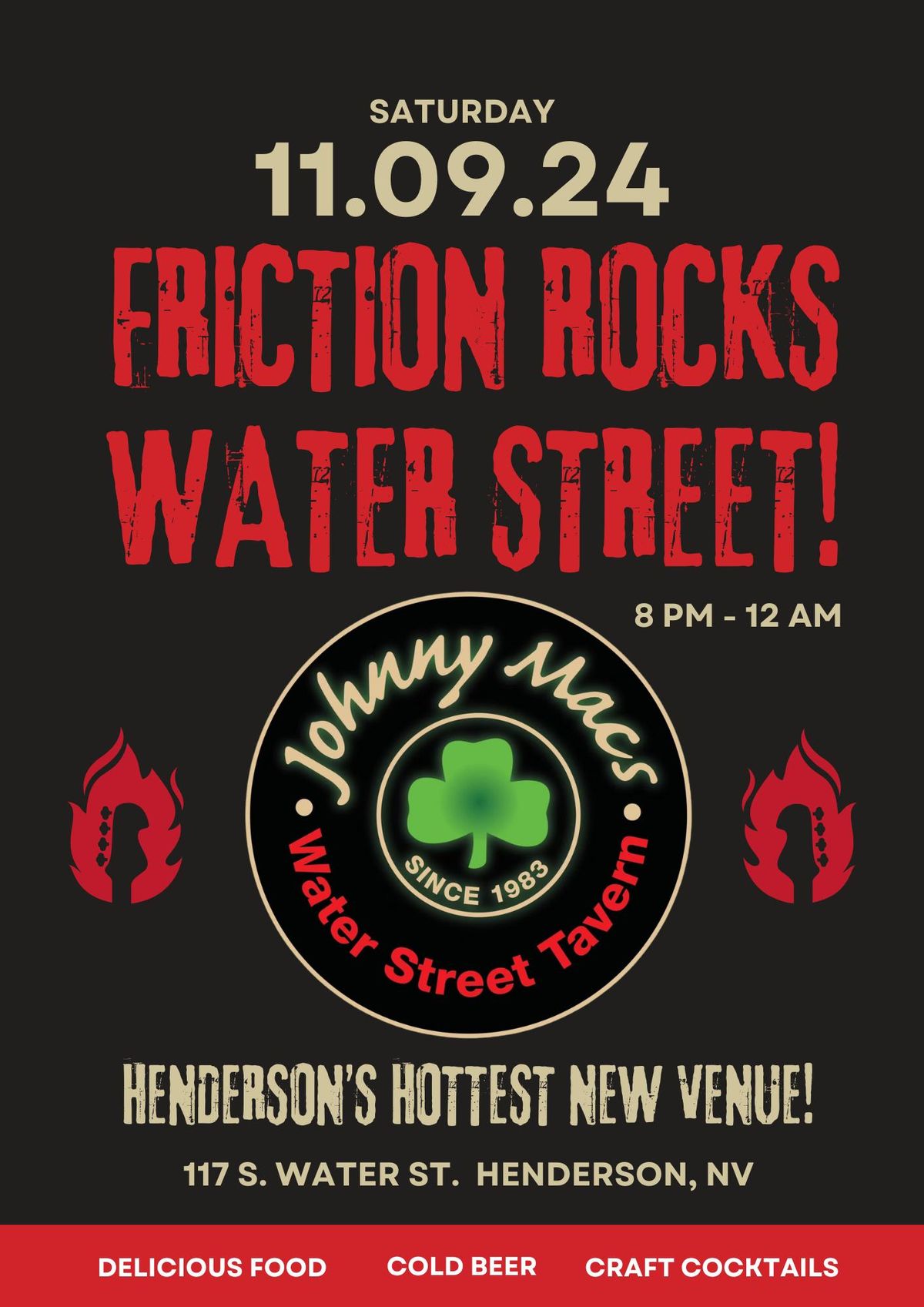 Friction's Epic Debut at Johnny Mac's