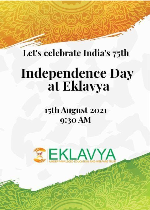 Independence Day Celebration Eklavya Faridabad 15 August 21
