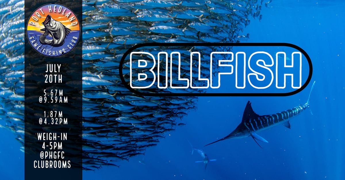 Billfish - July Member's Competition