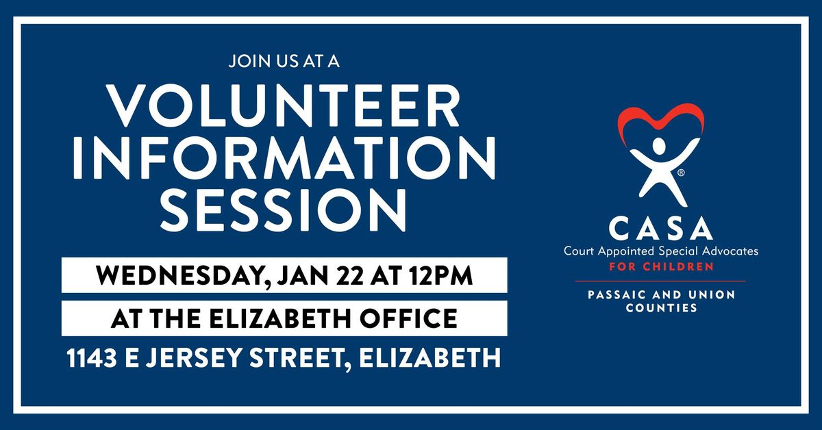 CASA Volunteer Information Session