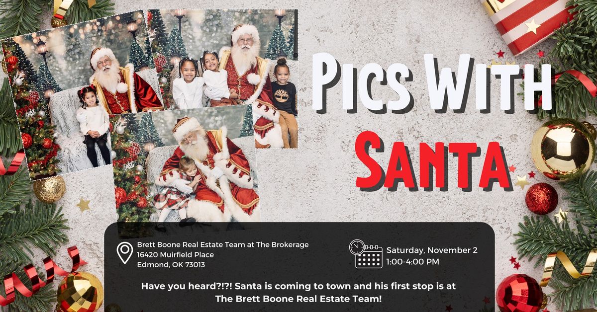 Annual Pictures with Santa event!