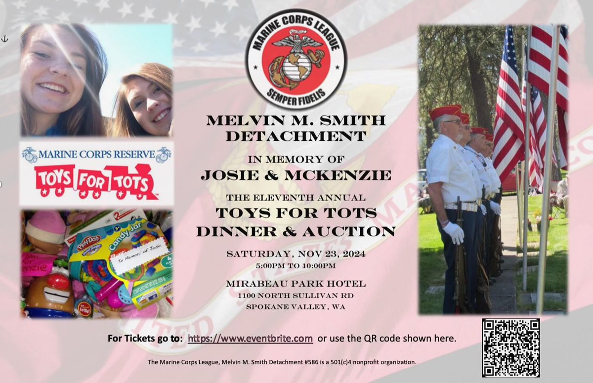 Josie & McKenzie Toys for Tots Dinner and Auction