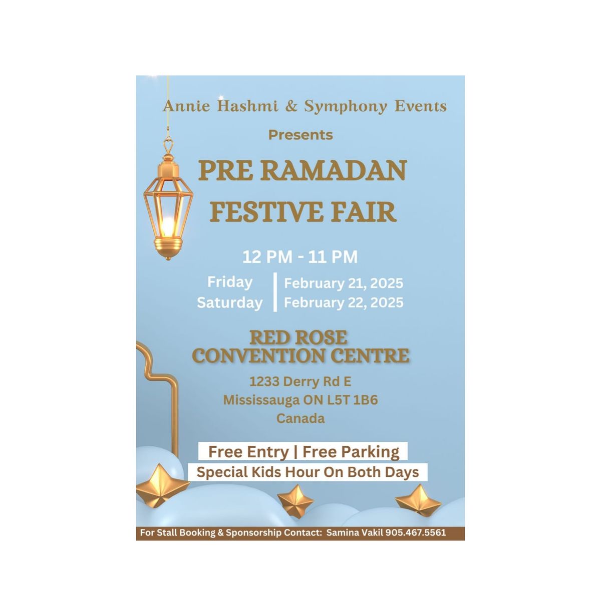 PRE RAMADAN FESTIVE FAIR 