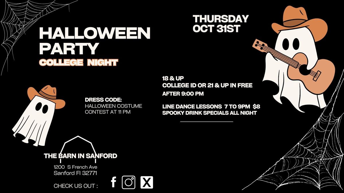 Halloween Party - College Night