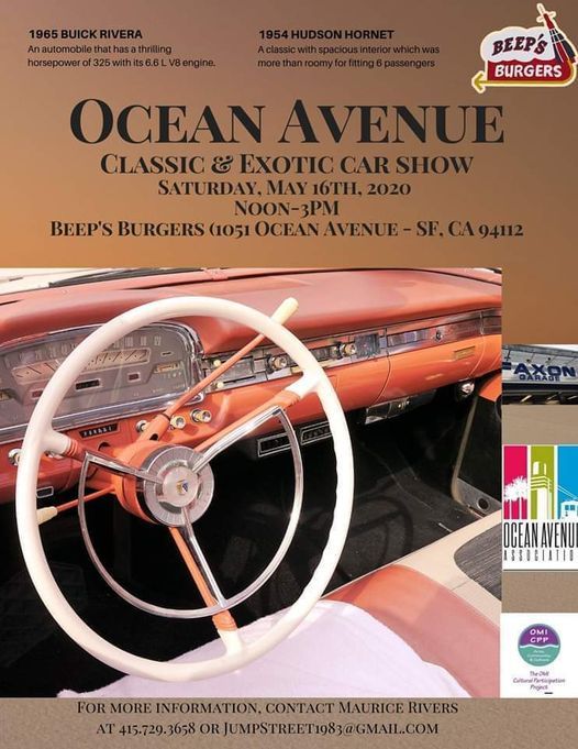 2022 Ocean Avenue Antique Exotic Car Show Omi Cultural Participation Project San Francisco 21 May 2022