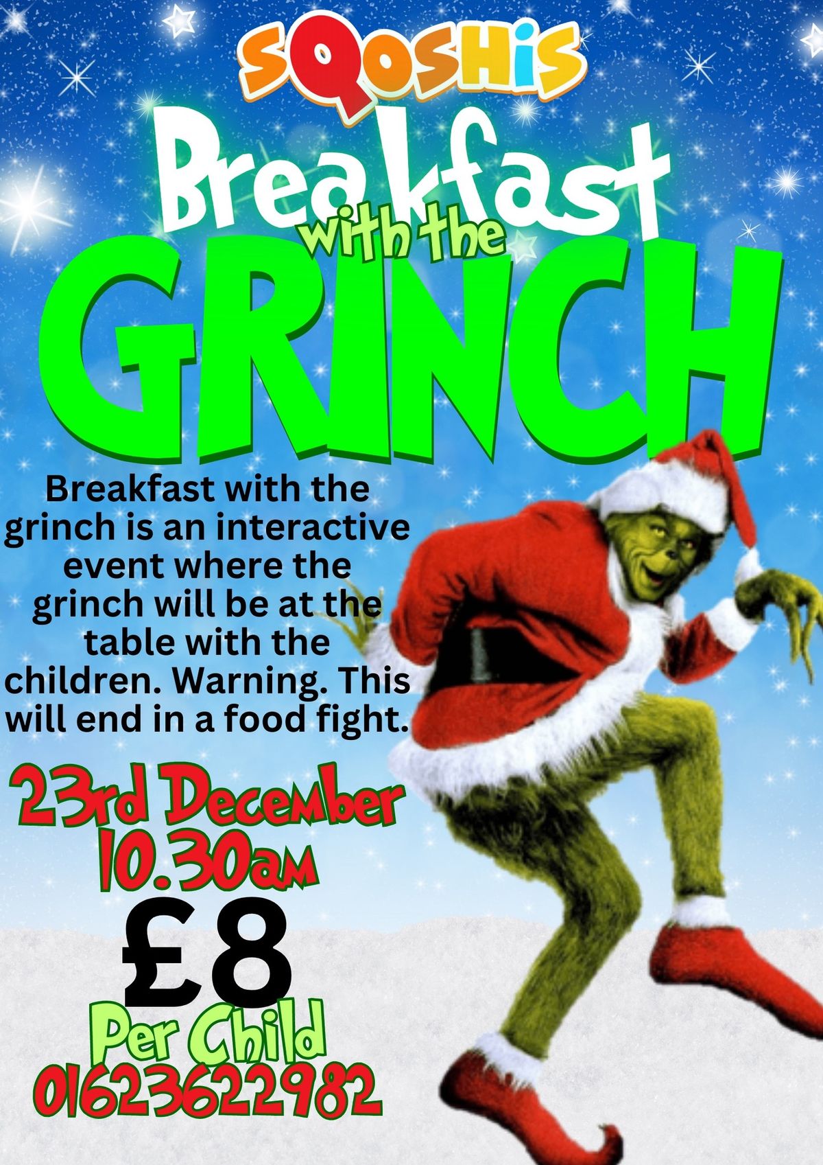 Breakfast with the Grinch!