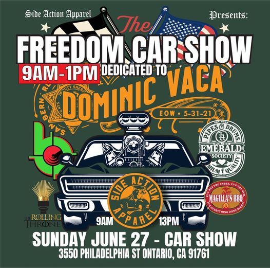 FREEDOM CAR SHOW, 3550 E Philadelphia St, Ontario, CA 917612943, United States, 27 June 2021