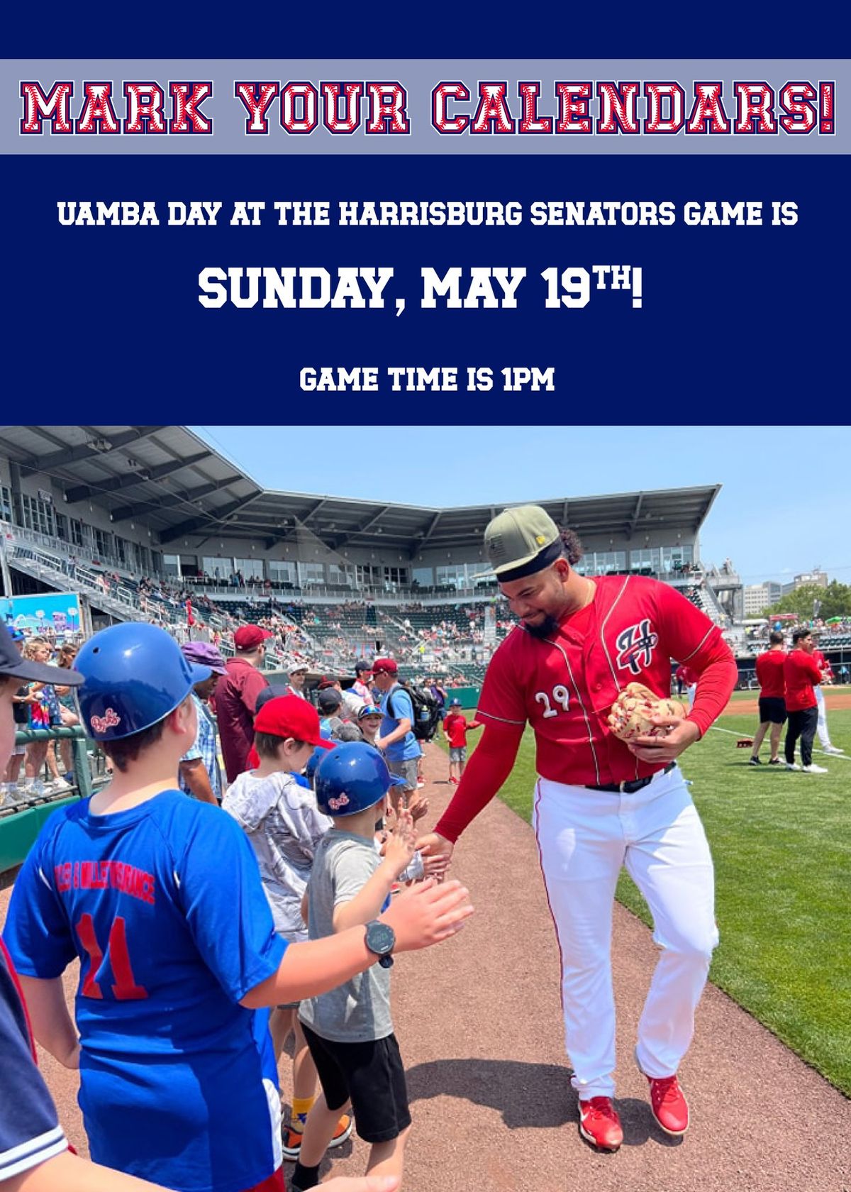 UAMBA Day at Harrisburg Senators Game