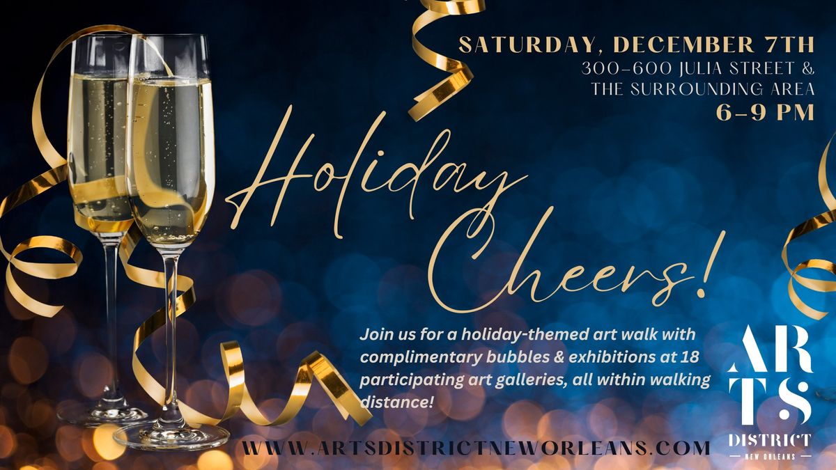 Holiday Cheers! | FIRST SATURDAY Art Walk