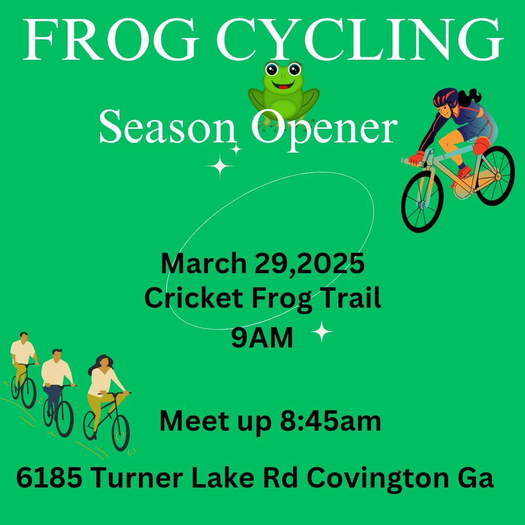 Frog Cycling Club "Season Opener"