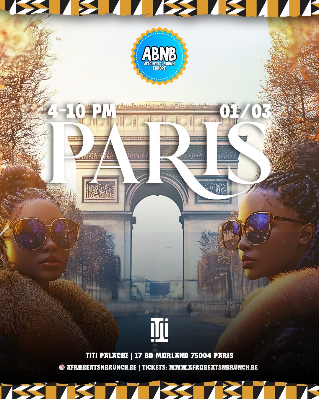 Paris x Afrobeats N Brunch