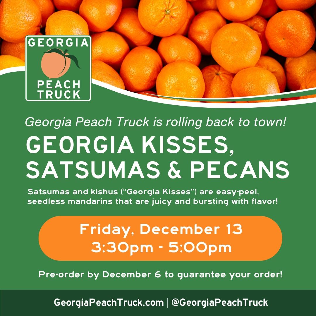 Georgia Peach Truck Winter Visit!