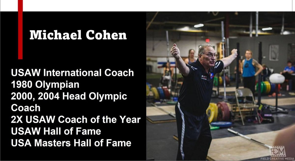 Michael Cohen Weightlifting Seminar