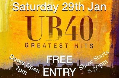 UB40 Tribute Night