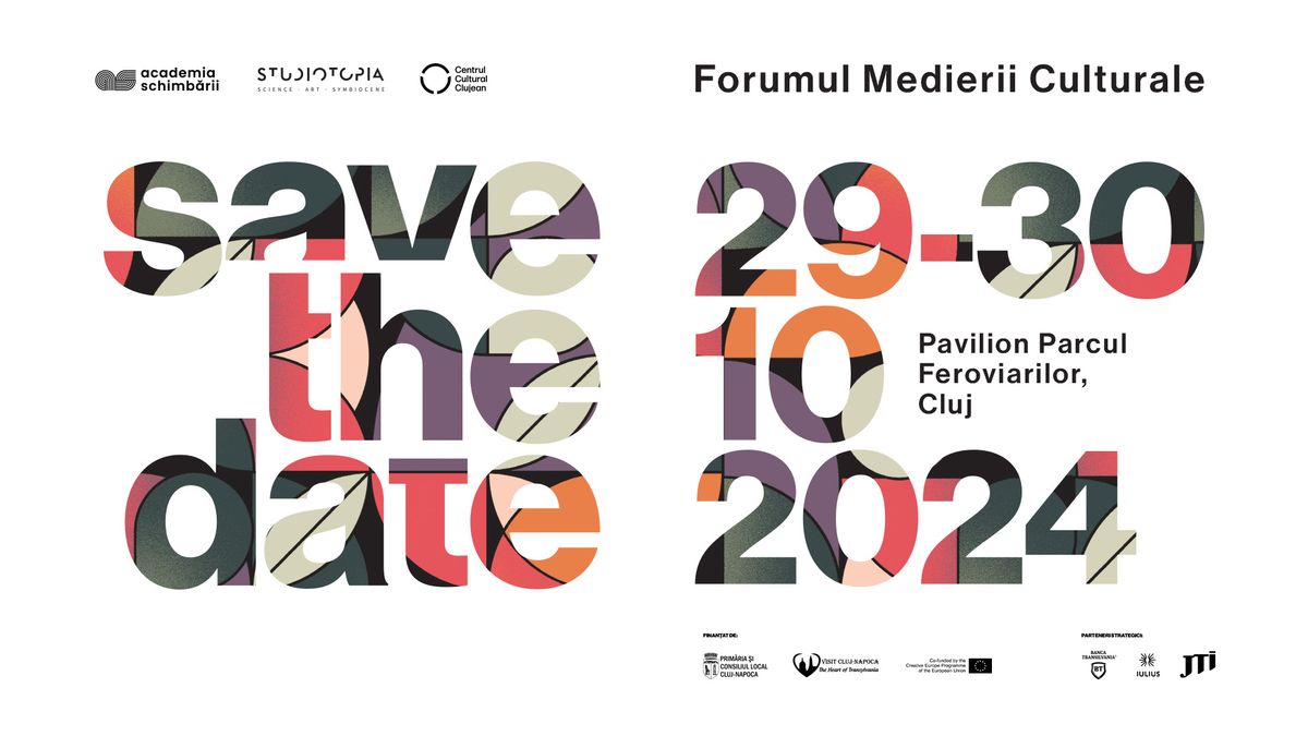 [SAVE THE DATE] Forumul Medierii Culturale 2024