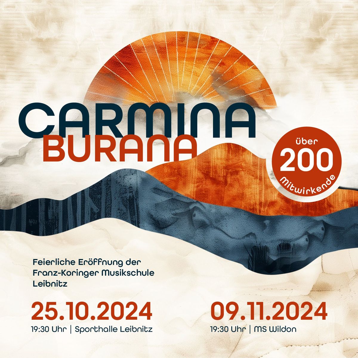 Carmina Burana - Er\u00f6ffnung der neuen Musikschule Leibnitz