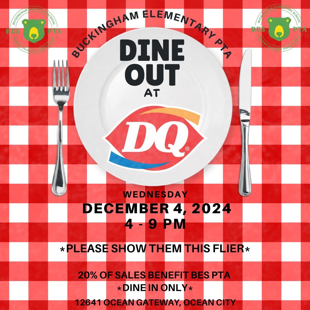 PTA Dine Out Night at Dairy Queen