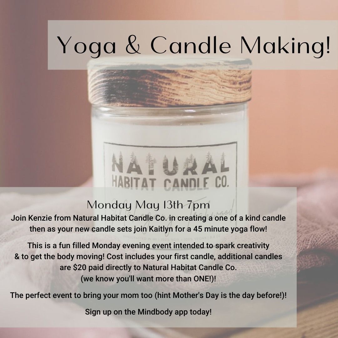 Yoga & Candle Making