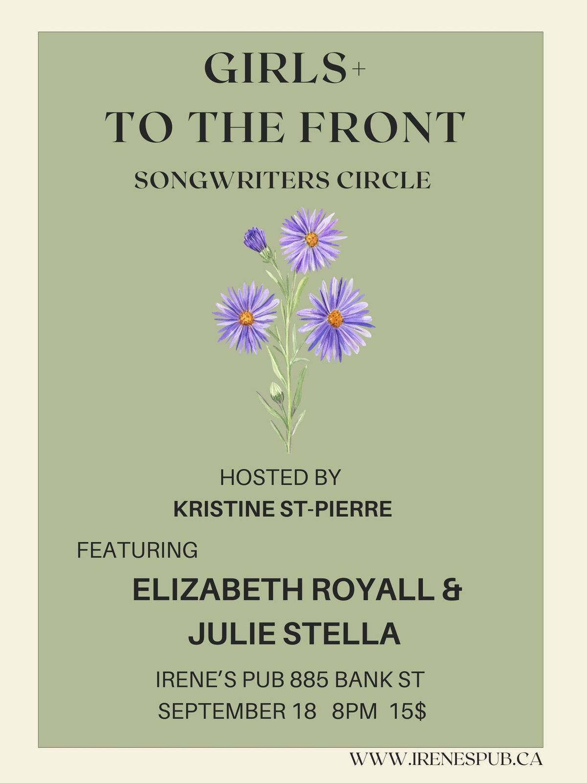 Girls+ To The Front: Elizabeth Royall & Julie Stella w\/ host Kristine St-Pierre