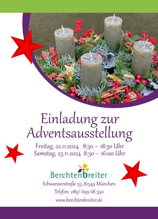 Adventsausstellung bei Berchtenbreiter