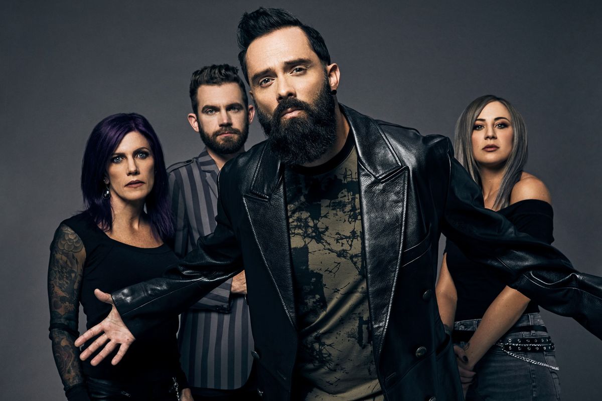 Skillet with 10 Years at Carowinds Summer Music Fest